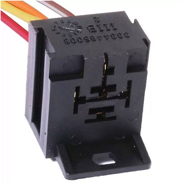 Chicote 5 Vias Base Para Relé Com Fixação