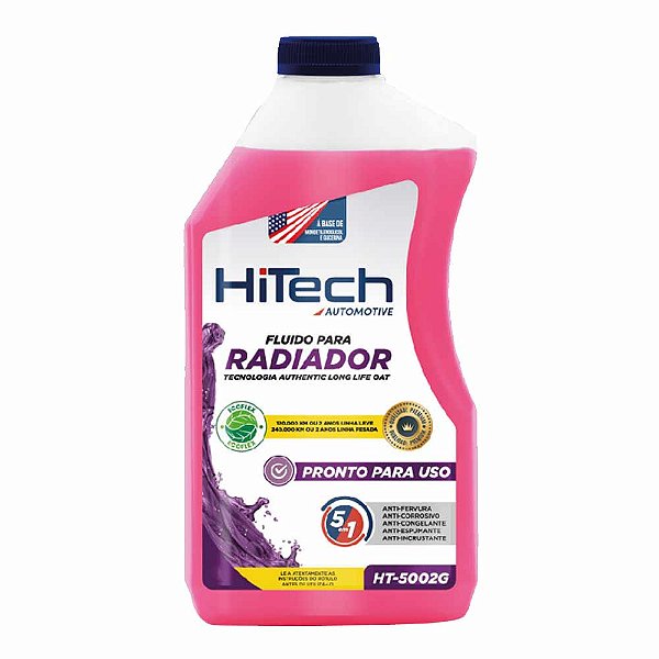 Aditivo para Radiador Pronto Uso Rosa 20 Litros