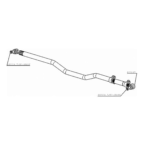 Barra de Direção Longa Volkswagen Delivery 9160/10160/1118 1668MM