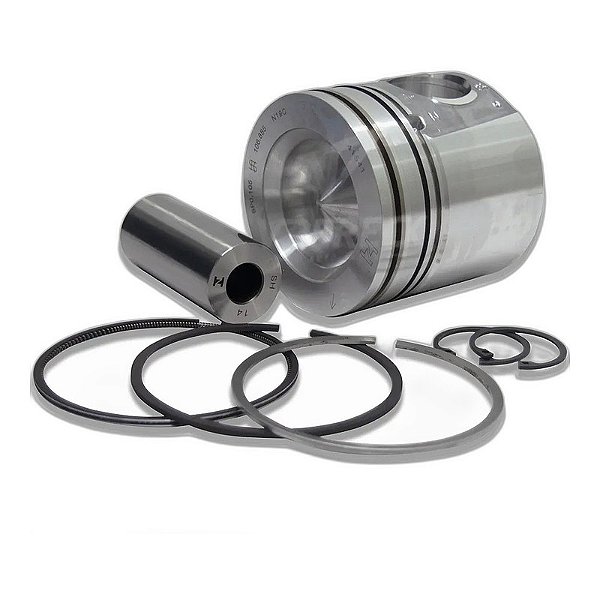 Pistão Com Anéis Cummins ISB 4.5/6.7 107mm Com Pino 20