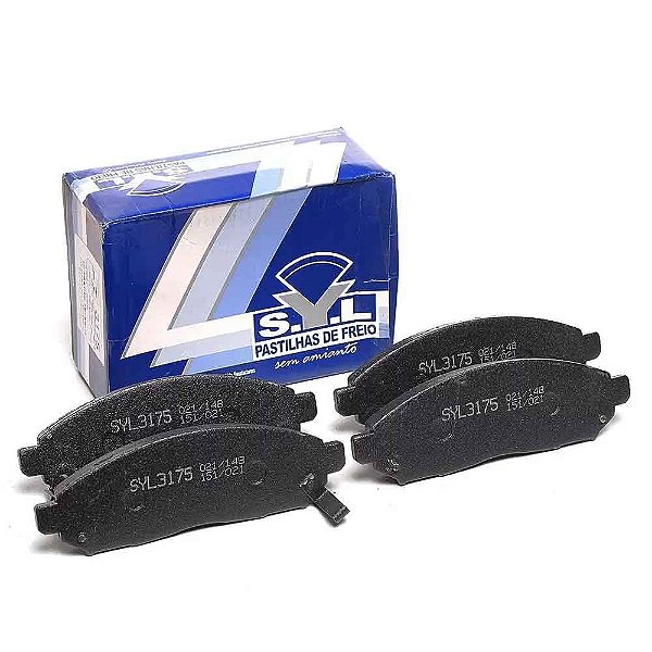 Jogo Pastilha Dianteira Frontier Pathfinder Xterra 2.5 2008/...16V Turbo