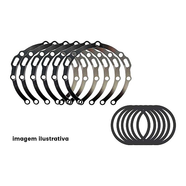 Jogo Calço Ajuste Diferencial Caixa Tandem Anterior Modelo 23160