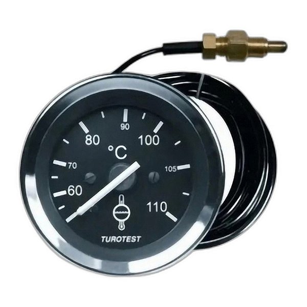 Relógio de Temperatura da Água 60mm com Cabo de 6m Mecânico