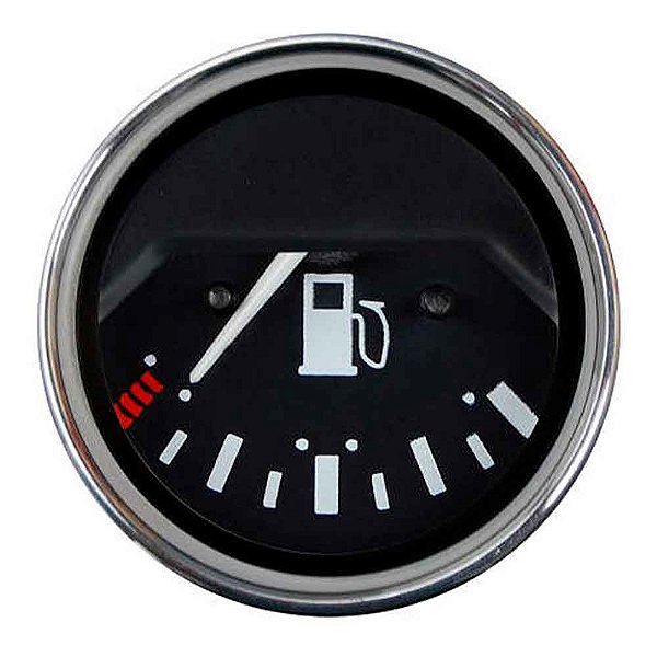 Indicador Combustível Cromado Volkswagen/Cargo ACD10/20 12V 52MM