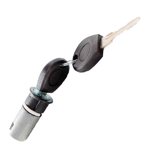 Cilindro Com Chave da Trava da Cabine VW Sem Pino Lateral