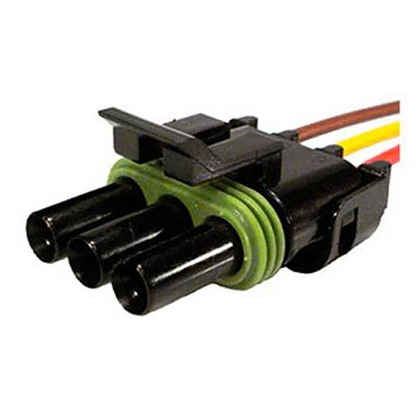 Conector Elétrico 3 Vias Sonda Lambda Reparo Chicote Injetor