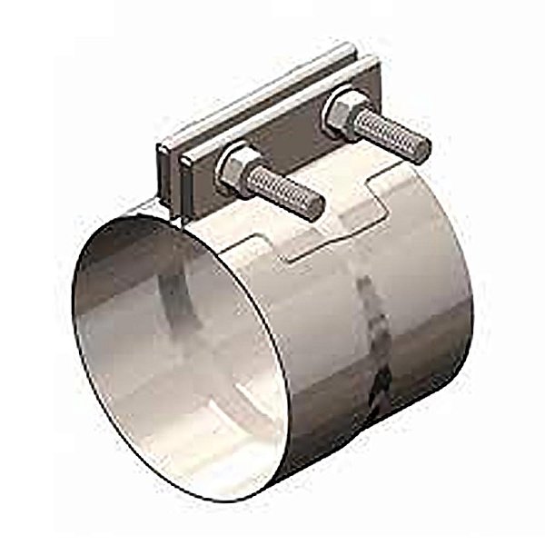 Abraçadeira Stepless para Escape Frontal Motor Universal