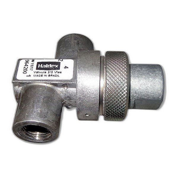 Válvula de Acionamento 2/2 Vias Bloqueio Simples