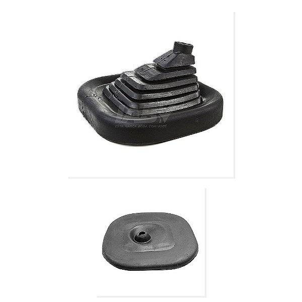 Kit Coifa Alavanca Guarda Inferior VW 12140 12170 12180 e Outros