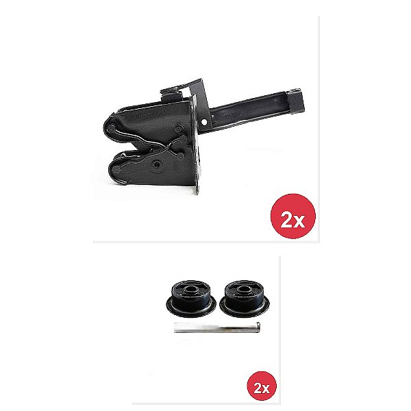 Kit Trava Cabine Coxim Traseiro VW 1113 1114 1117 e Outros