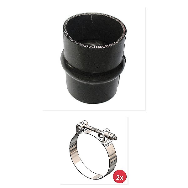 Kit Mangueira Intercooler Abraçadeira Cummins 1215 1217 1316 e Outros