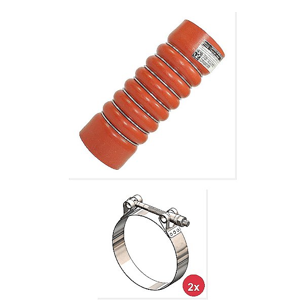 Kit Mangueira Intercooler Abraçadeira Tipo Tucho Constellation 17230 17280 e ...