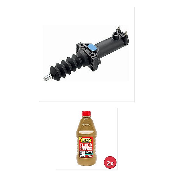 Kit Cilindro Auxiliar Embreagem Fluido Freio VW 15180 31320E e Outros