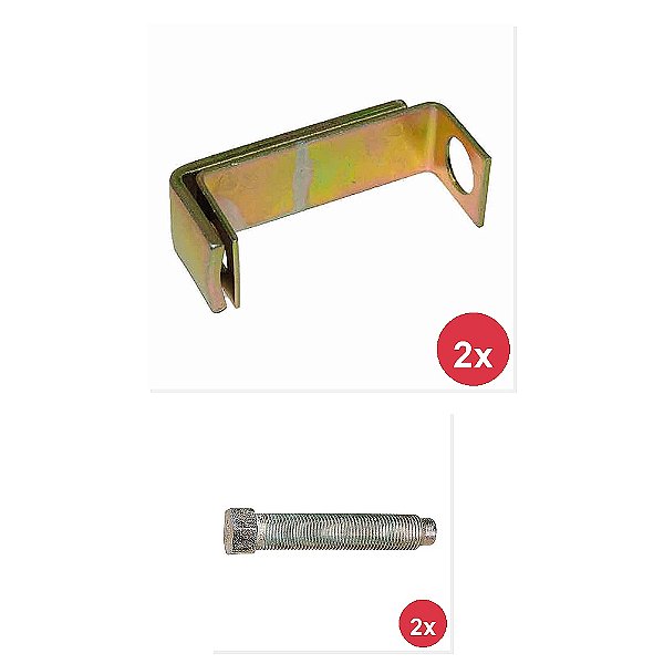 Kit Suporte Regulagem Parafuso Cabeçote Cabine None 12140 12170 12180 e Outros