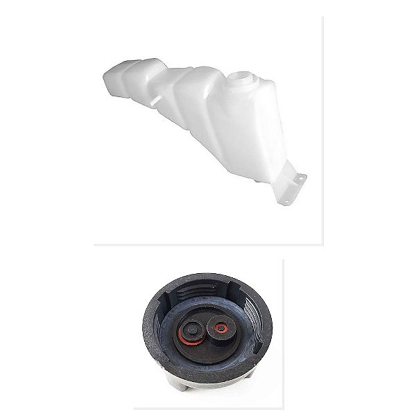 Kit Reservatório DÁgua Tampa Radiador VW 1099 12140 12170 e Outros