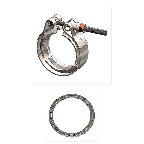 Kit Abraçadeira Tipo Turbina Anel Saída Turbo None 8247 e Outros