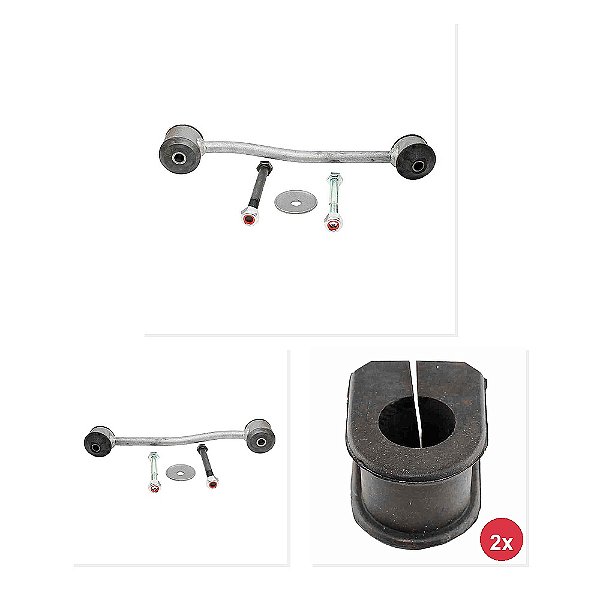 Kit Bieleta Estabilizadora Bucha Dianteiro F4000 1998 1999 2000 e Outros