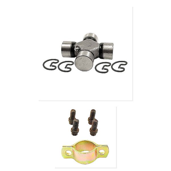 Kit Cruzeta Cardan Fixação None 0809L 0812L 1114 e Outros