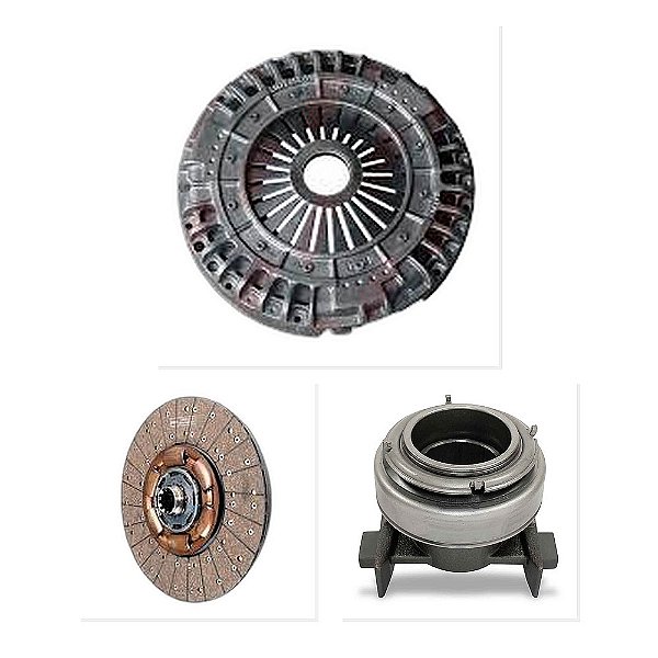 Kit Embreagem Plator Disco Mancal VW Cargo 0706 0909B e Outros