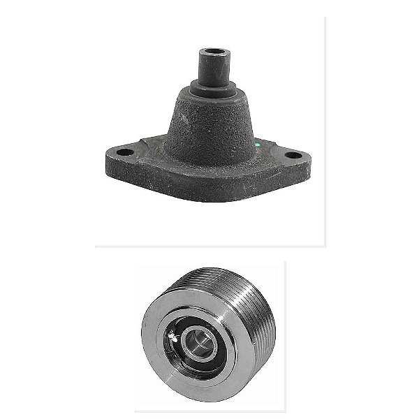 Kit Polia Intermediária Superior Estriada VW 1119 1317 13170E e Outros