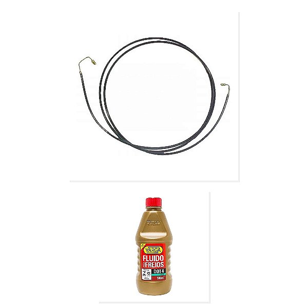 Kit Cilindro Mestre Auxiliar Fluido Freio DOT4 VW 12180 13150 14150 e Outros