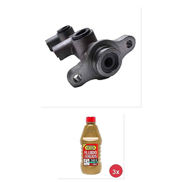 Kit Cilindro Mestre Freio Fluido DOT4 F1000 F2000 e Outros