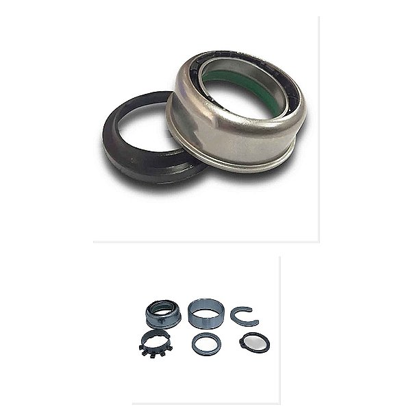 Kit Rolamento Coluna Jogo Reparo Direção VW 1215 1217 1316 e Outros