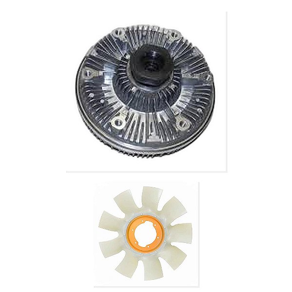 Kit Embreagem Viscosa Hélice Motor Ford 1317 1319 e Outros