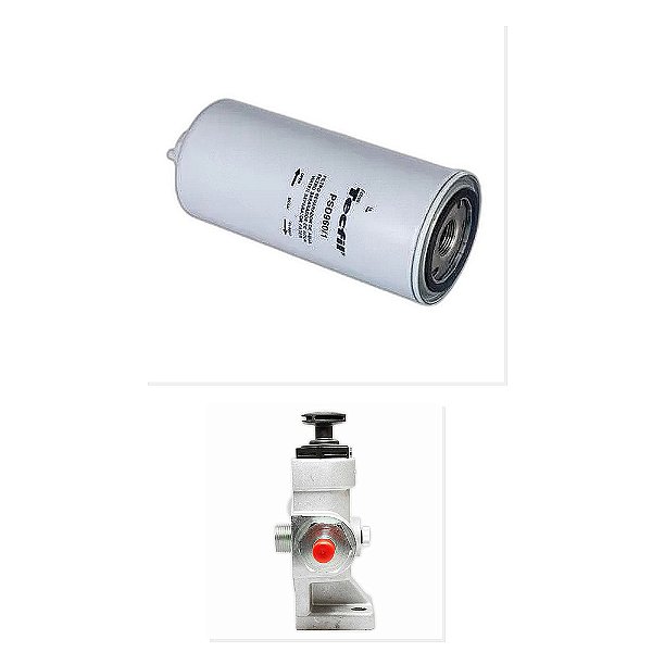 Kit Filtro Racor Cabecote Combustível Mercedes 12170 1317 13170 e Outros