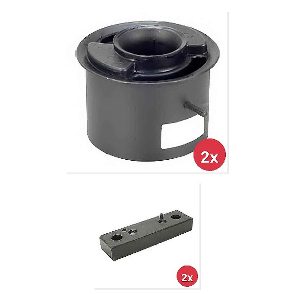 Kit Coxim Traseiro Dianteiro Motor VW 1113 1215 12140 e Outros