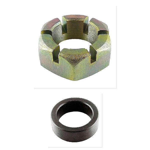 Kit Porca Manga Eixo Arruela Ford 11000 12140 13170 e Outros