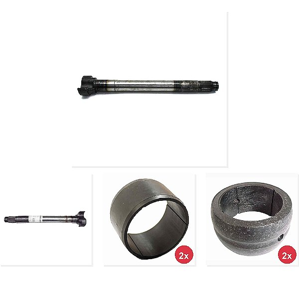 Kit Eixo S Direito Esquerdo Bucha VW Constellation 12140 13150 13170 e Outros