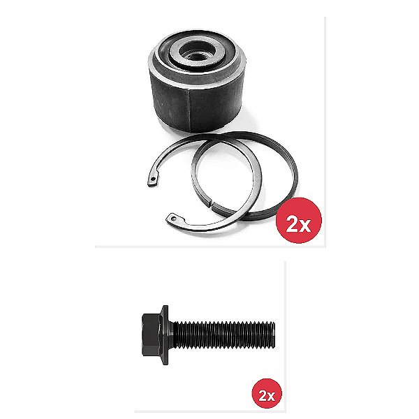 Kit Bucha Central Tracao Parafuso VW 24220 24250 e Outros