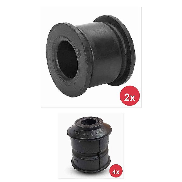 Kit Bucha Estabilizadora Traseiro Dianteiro VW 10160 14000 e Outros