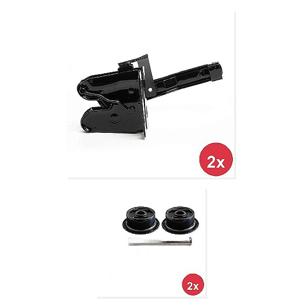 Kit Trava Cabine Coxim Traseiro VW Titan Woker 1113 1114 e Outros