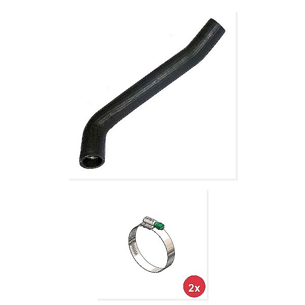 Kit Mangueira Inferior Radiador Abraçadeira VW 17230 17280 e Outros