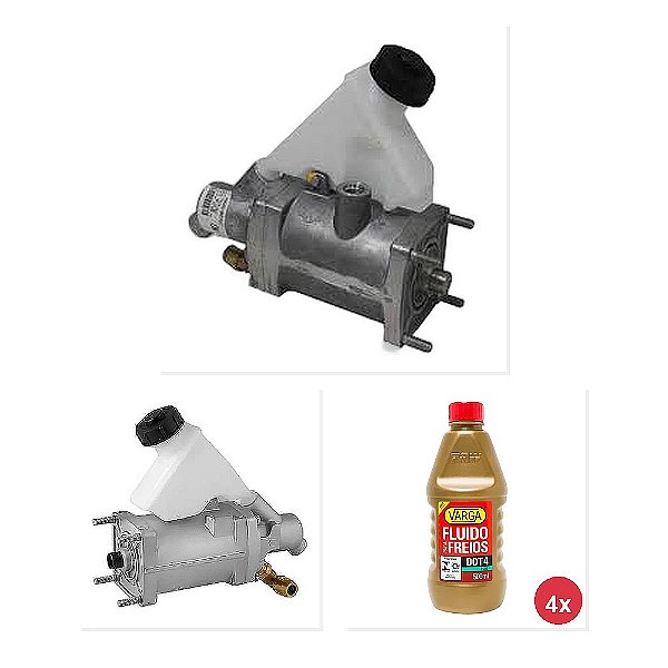 Kit Cilindro Auxiliar Servo Embreagem Fluido Freio Mercedes 13180 15180 17250...