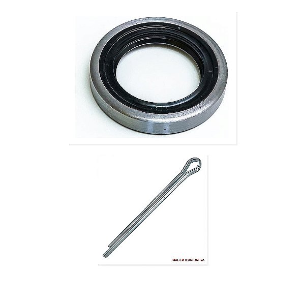 Kit Retentor Roda Dianteiro Cupilha Univer 6541 6888 7100 e Outros