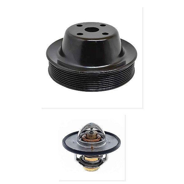 Kit Polia Ventilador Eletrico Válvula Terminal Cummins 1317 1517 e Outros