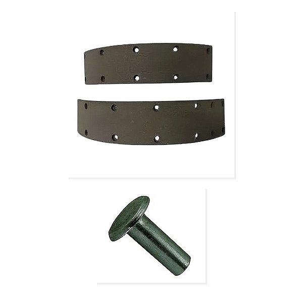 Kit Lona Freio Dianteiro Rebite F4000 0435 1600 1800 e Outros