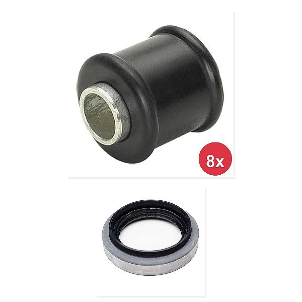 Kit Bucha Amortecedor Retentor Pinhão VW 2001 2002 2003 e Outros