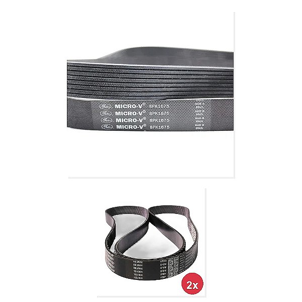 Kit Correia Alternador Isce 320 330 390 420 e Outros