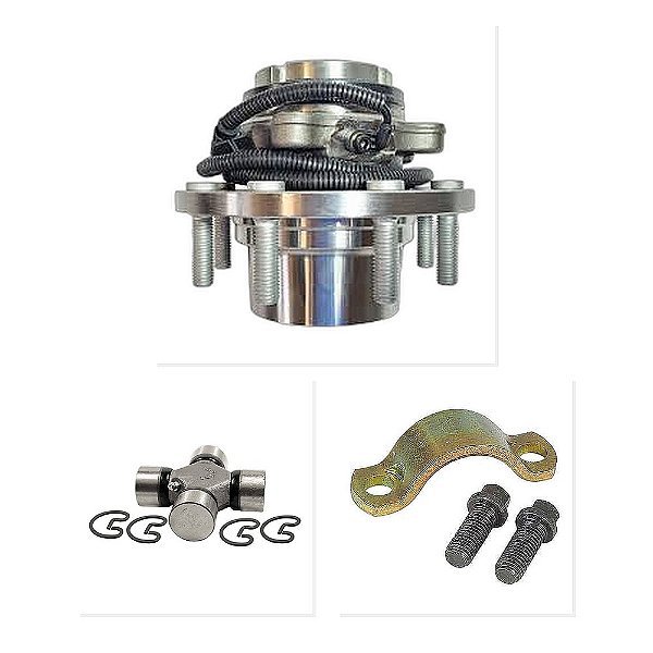 Kit Cubo Cruzeta Cardan F4000 Cargo 0809L 0812L e Outros