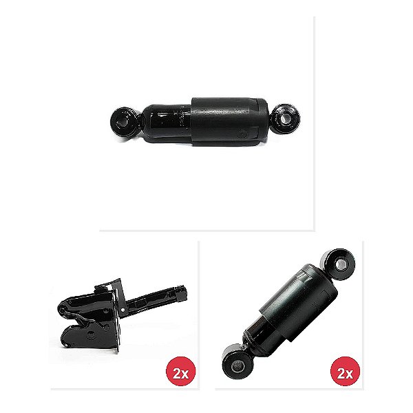 Kit Amortecedor Trava Cabine VW 12140H 13150 1316 e Outros