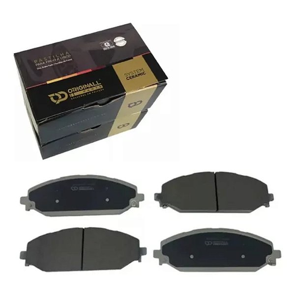 JOGO PASTILHA FREIO DIANTEIRO CERAMICA DODGE RAM 1500 REBEL V8 5.7 2019/
