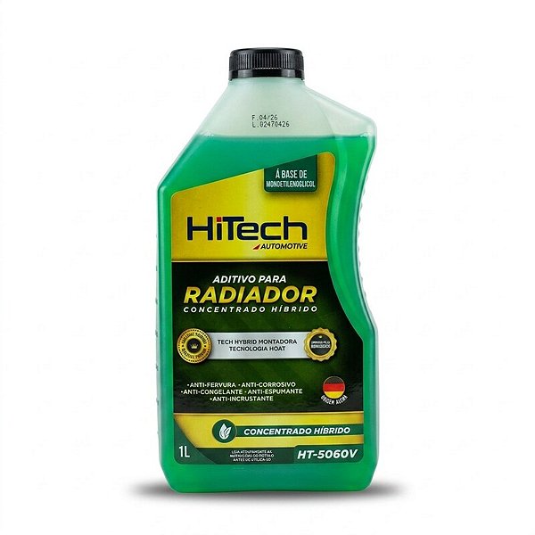 ADITIVO RADIADOR CONCENTRADO 50/50 VERDE MONOETILENOGLICOL