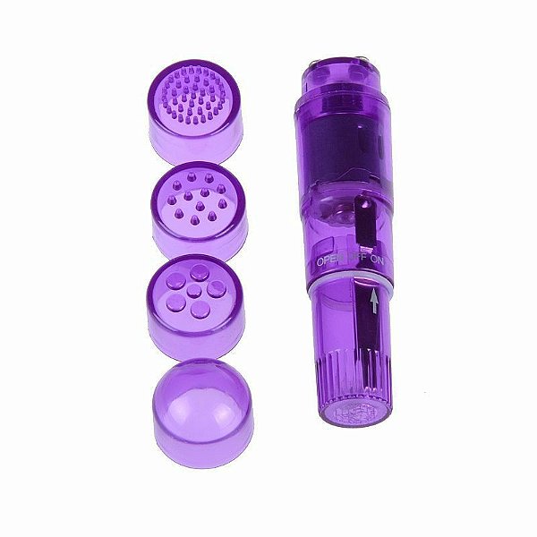 Mini Massageador com 4 Capas para Estimular o Clitóris Mega Import