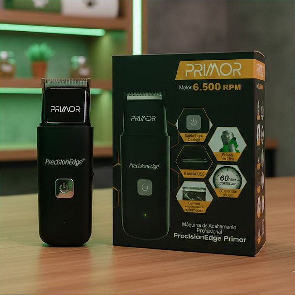 Máquina de Acabamento PrecisionEdge PRIMOR Profissional 0,1mm