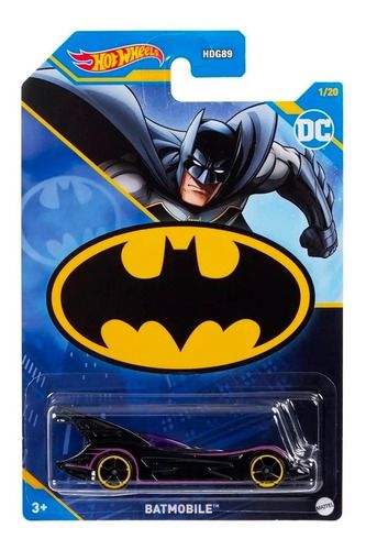 Carrinho Hot Wheels Batman batmóvel