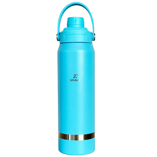 GARRAFA TÉRMICA GRAUZ AZUL CLARO 750 ML